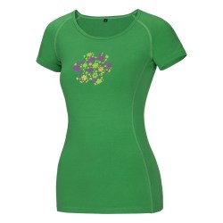 Ocun Bamboo Meadow camiseta mujer - spring green